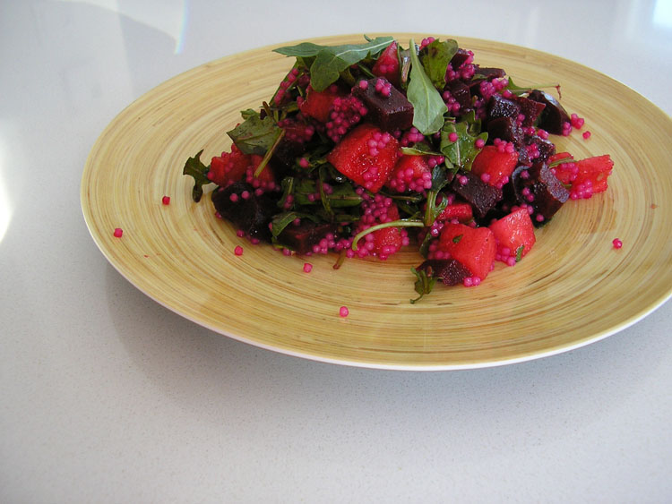 Salade de melon d'eau